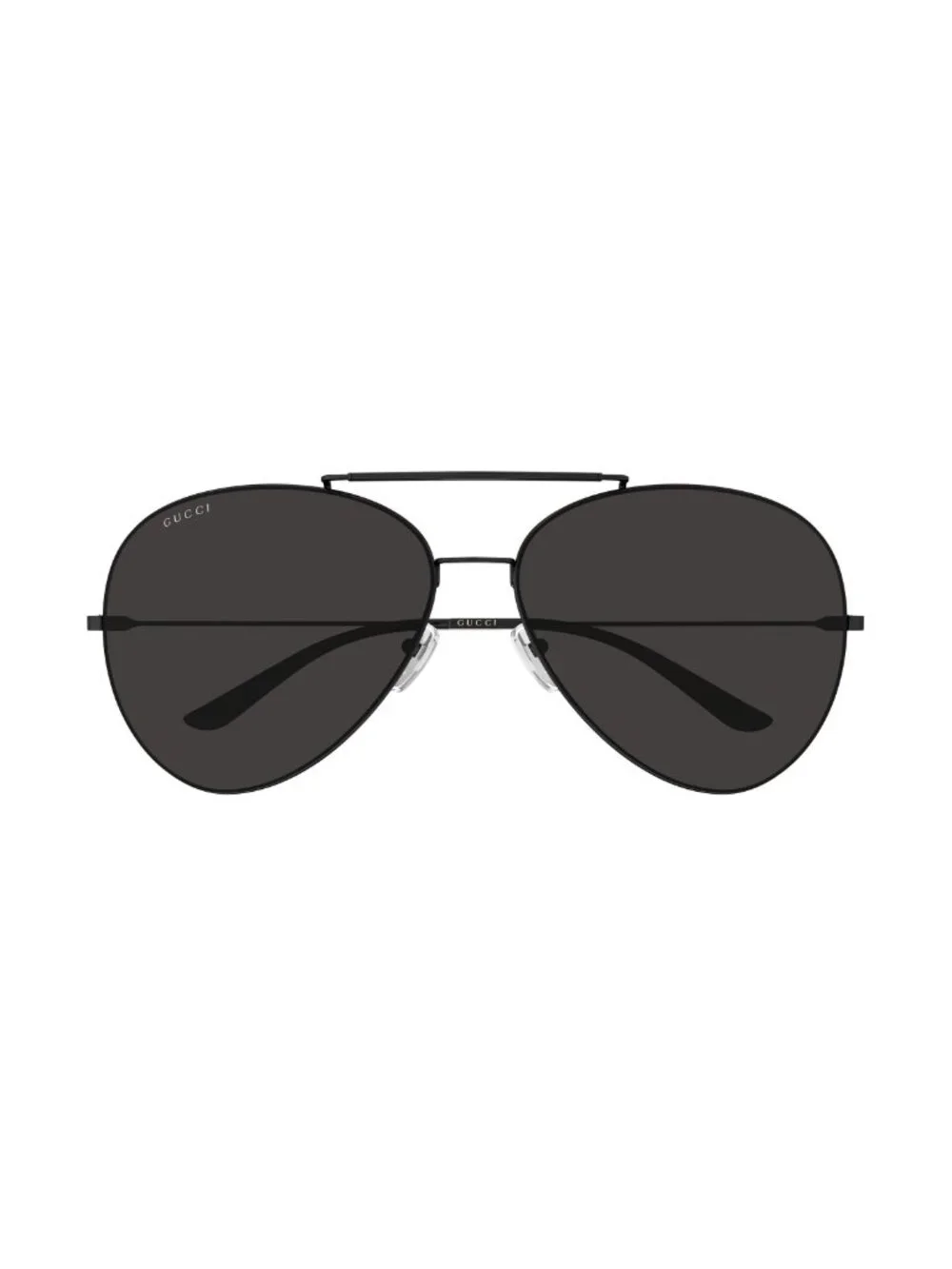 New Gucci Men's Sunglasses Black Grey Lens Metal Frame GG2172S 003 65
